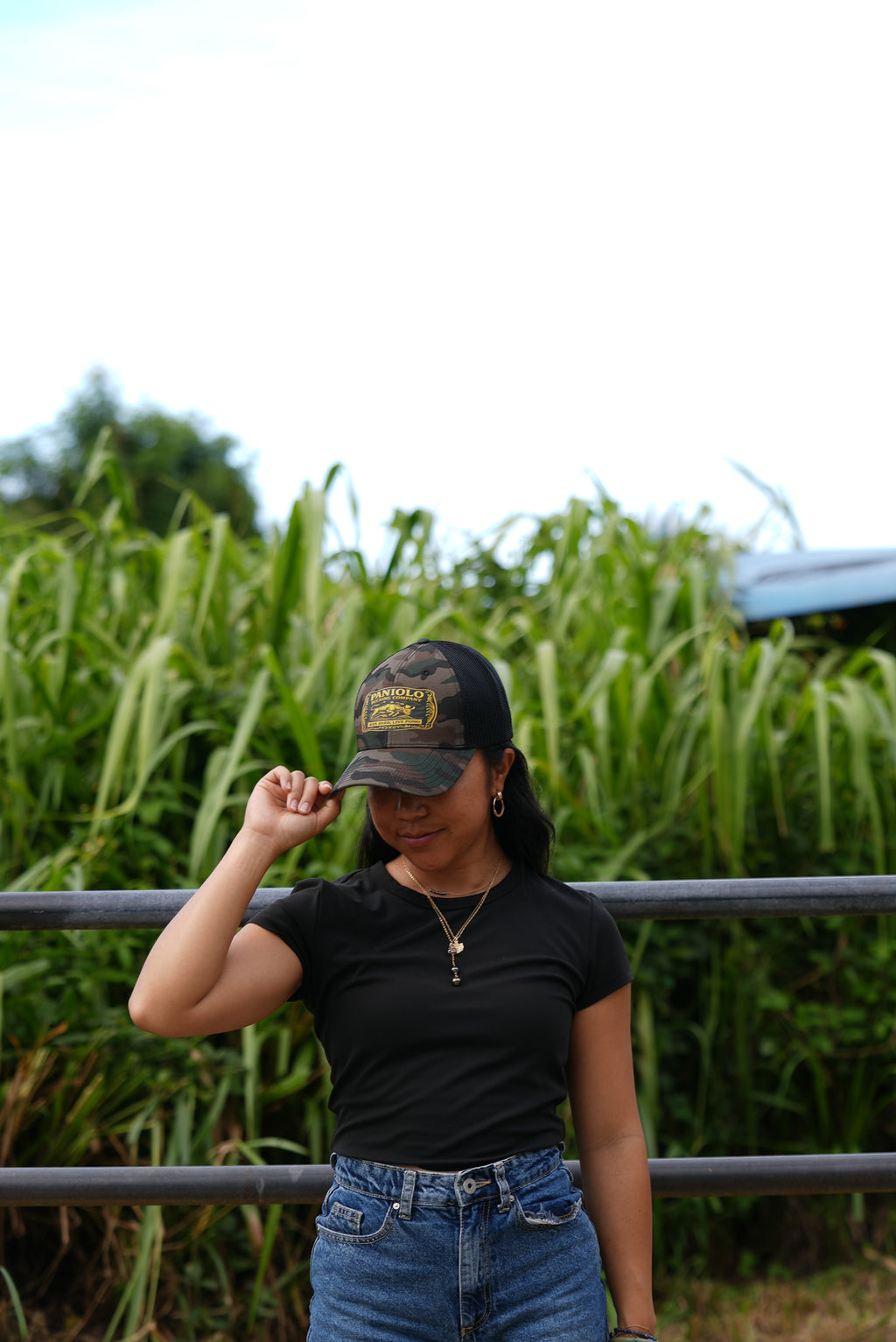 Paniolo Bucking Company™ Camo Trucker Hat